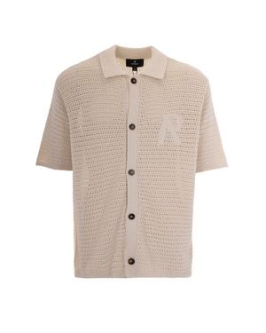 Represent Ecru Pico Shirt - Natural