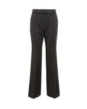 MICHAEL Michael Kors Slim Bootcut Pants - Black