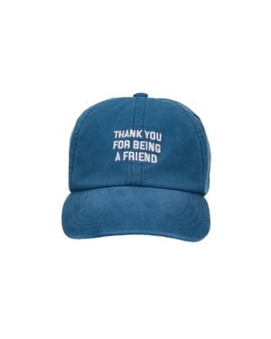 Ami Paris Embroidered Logo Baseball Cap - Blue