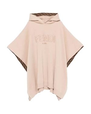 Fendi Cape Rome - Natural