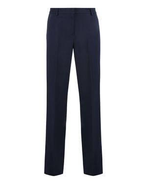 PT01 Stretch Viscose Pants - Blue