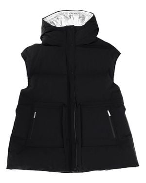 Laminar "crinkle Metallic" Vest - Black
