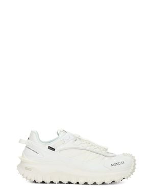 Moncler Sneakers With Prominent Sole - White