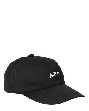 A.P.C. Logo Baseball Hat - Black