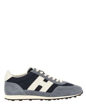 Hogan Leather Low-Top Sneakers - White