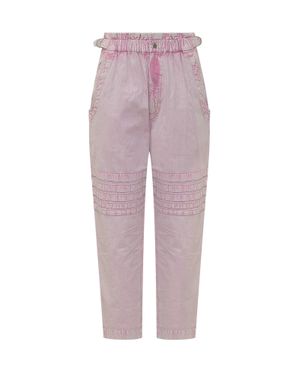 Isabel Marant Mini Paintnts Pants - Purple