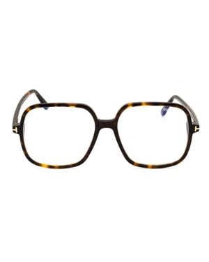 Tom Ford Oversized Eyeglasses Ft5764-B - Brown