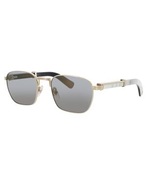 Cartier Rectangular Metal Sunglasses - Black