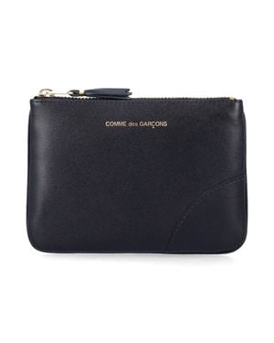 Comme des Garçons Mini Pouch Handbag - Blue