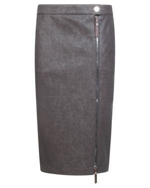 Pinko Montiano Mini Skirt - Gray