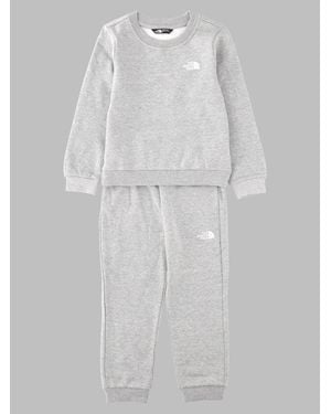 The North Face Kids' Simple Dome Crew Set Track Suit - White
