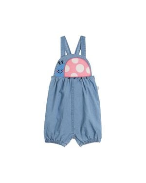 Stella McCartney Pants With Suspenders - Blue
