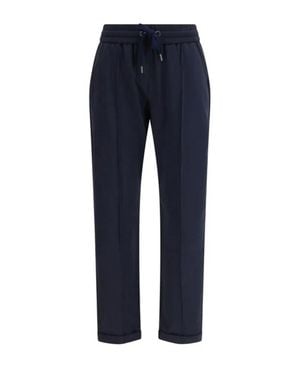 Brunello Cucinelli Drawstring Pants - Blue