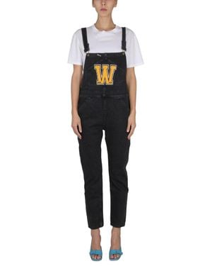 Washington DEE-CEE U.S.A. Dungarees With Logo - Black