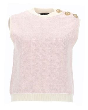 Balmain Top Mujer - Pink