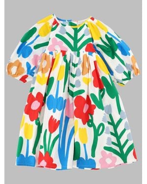 Stella McCartney Girls' Mini Soft Fabric Dress - Blue