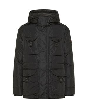 Peuterey Hooded Insulated Parka Jacket - Black