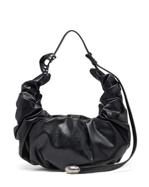 DIESEL Mini Crossbody Bag, 43 Cm Height 43 Cm Width 12 Cm Depth - Black