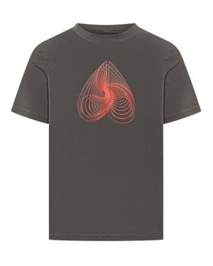 Moose Knuckles Eclipso Graphic T-Shirt - Gray