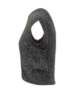 Max Mara Wool Gilet - Black
