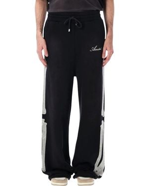 Amiri Sophisticated Drawstring Waistband Pants - Black