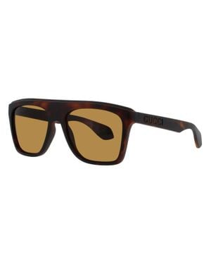 Gucci Sleek Mini Sunglasses - Brown