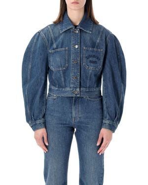 Givenchy Cocoon Denim Jacket - Blue
