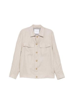 Luigi Bianchi Premium Linen Jacket - White