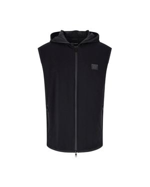 Dolce & Gabbana Stretch Cotton-Blend Jacket - Black