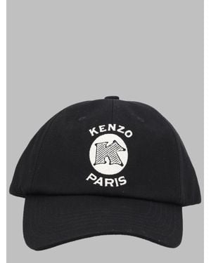 KENZO Classic Cotton Hat For - Black