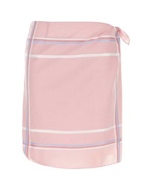 Prada Pink Cotton Skirt