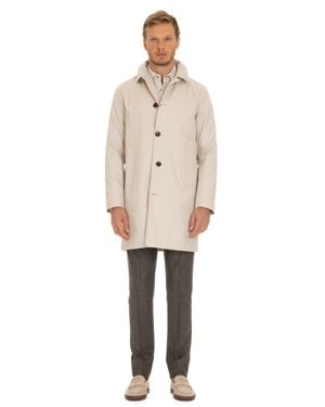 Herno Stylish Coat For - Natural