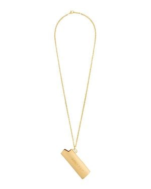 Ambush Necklace With Lighter Holder Necklaces - White