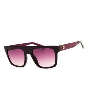 Fila Sleek Rectangular Sunglasses For Everyday Elegance - Pink
