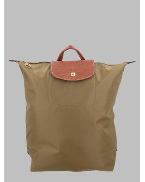 Longchamp Backpack Le Pliage Original Polyamide Backpacks - Gray