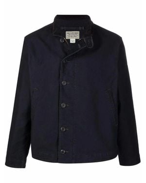 RRL Rugged 100% Cotton Coat For - Blue