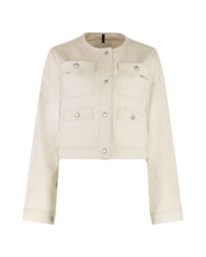 Moncler Light Jackets - Natural