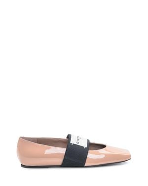 Givenchy Ballerine Sandals With Fascia Logo - Multicolor