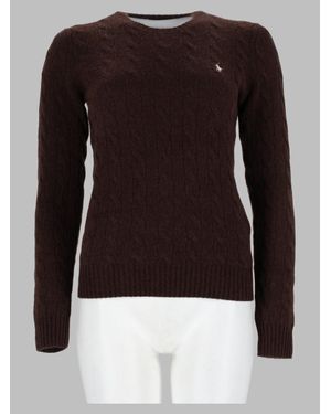 Polo Ralph Lauren Classic Crewneck Sweater - Brown