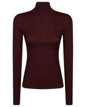 Max Mara Mxscavallo Mini Sweater Cardigan - Purple