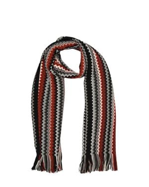 Missoni Wool & Acrylic Scarf - Black