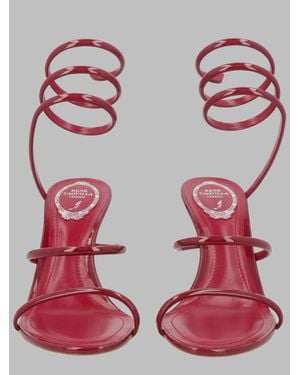 Rene Caovilla Rene Caovilla Cleo Sandals With 8 Cm Heel - Red