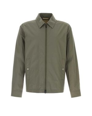 Woolrich Solid Shirt Jacket - Green