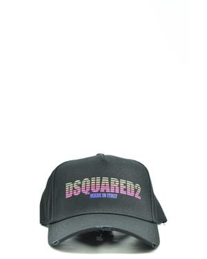 DSquared² Sleek Mini Hat For - Black