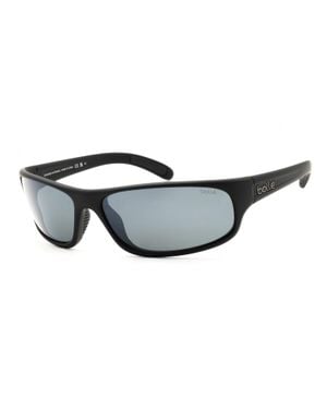 Bollé Sport Wraparound Polarized Sunglasses - Black