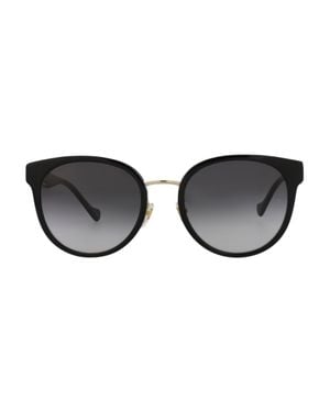 Gucci Round Injection Sunglasses - Black