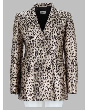 P.A.R.O.S.H. P. A.R. O.S. H. Multi-Textured Jacket - Multicolor