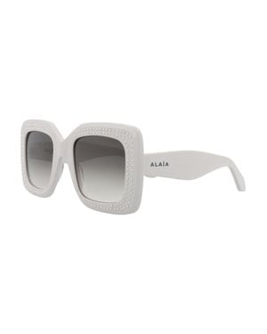 Alaïa Aa0065S Sunglasses - White