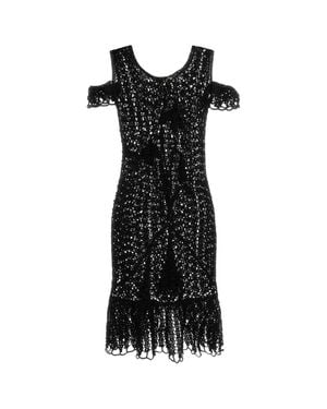 JW Anderson Snowdrop Crochet Dress - Black