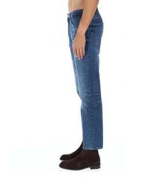BOSS Cotton-Blend Jeans - Blue